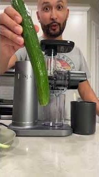 This Ninja NeverClog Cold Press Juicer Machine super easy to clean and it is super quiet Kitchen