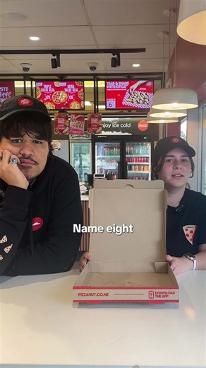 Play along with the team to see how many you got /8 🍕 | Pizza Hut