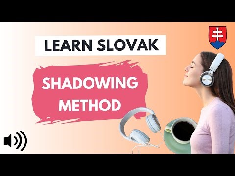 Speak Fluent Slovak | Shadowing Slovak Speaking Practice | A1 A2 Slovak Beginners