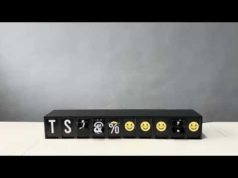 10-Cell Split Flap Sample