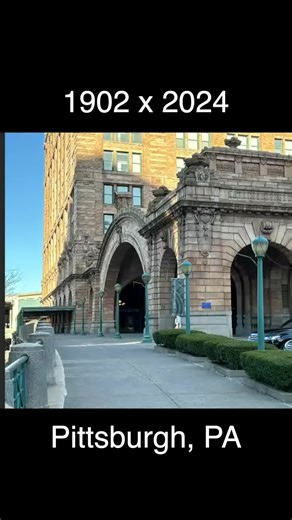 1902 x 2024: The Pennsylvanian in Pittsburgh, PA. #thenandnow #historymatters #pittsburgh #discoverpage | View Pittsburgh