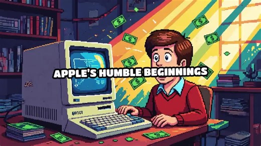 Discover how Apple Inc. transformed from a garage startup to a tech giant. #Apple #TechHistory #StartupStory #Innovation