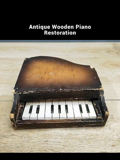 Antique Wooden Piano Restoration Process: Part 1