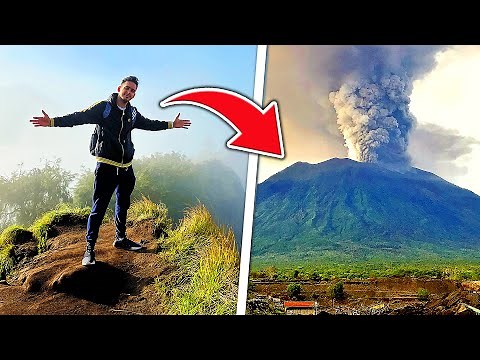 SUBÍ UN VOLCÁN ACTIVO HASTA LA CIMA ! Mount Batur en Bali | HaroldArtist Play