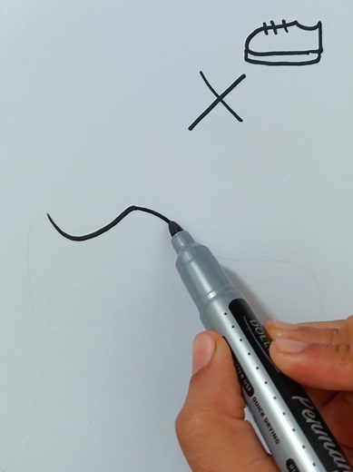 How to Draw Sneakers Step by Step for Kids