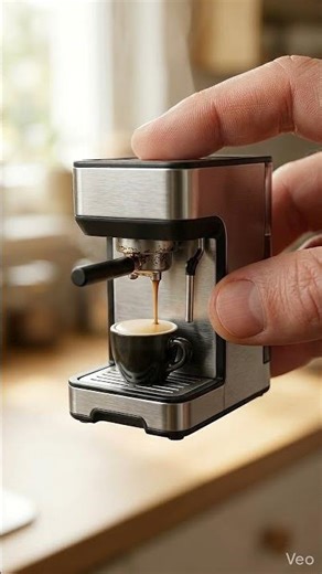Mini Coffee Machine ☕ Tiny Coffee Making Process #shortsfeed
