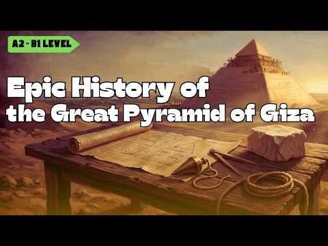 Epic History of the Great Pyramid of Giza (A2–B1) | Graded Reader