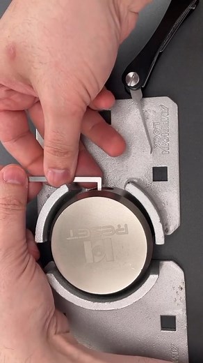 24K views · 721 reactions | Novice-Level Security “Reset” Puck Lock #lockpick #lockpicking #picklock #locks #lockpicker #fyp #padlock | Picking Locks | Facebook