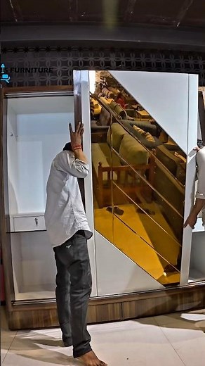 Satisfying Sliding Wardrobe Installation Perfect Panel Alignment #furnituremaking #asmr #satisfying