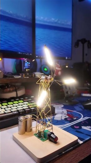 Build Your Own Glowing Wind Turbine 🌬️ | DIY LED Windmill Soldering Kit