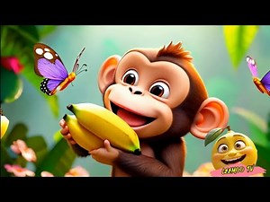 Monkey Moves - Fun Kids' Song and Jungle Adventure | Animated Music Video | LeeMoo Tv Official