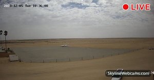 【LIVE】 Webcam Flughafen Swakopmund – Namibia | SkylineWebcams