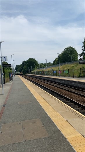 EMR 158 flying through Warrington West heading to Liverpool Lime Street with 4 tones #fyp #EMR