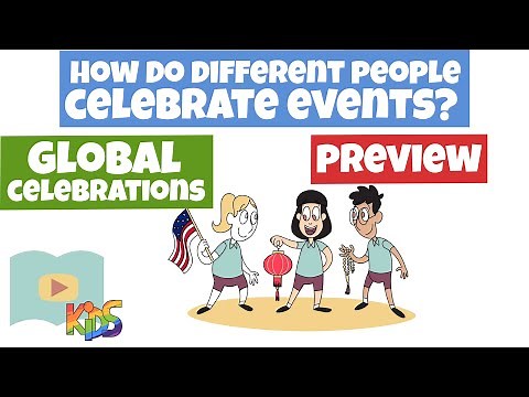 How do Different People Celebrate Events? - History For Kids - Lesson Preview