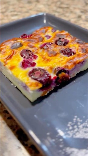 تشيز كيك صحي بالتوت الأزرق 😍 Cheesecake Healthy aux Myrtilles
