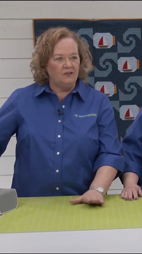 3.5K views · 15 reactions | You should be labeling the front of your quilts! #quiltlabel #quilting | AccuQuilt | Facebook