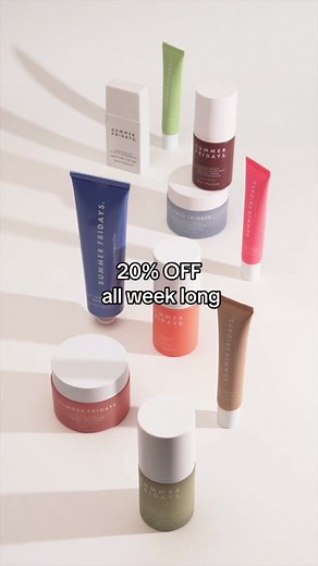 Summer Fridays Cyber Week Sale: 20% Off Self-Care Essentials