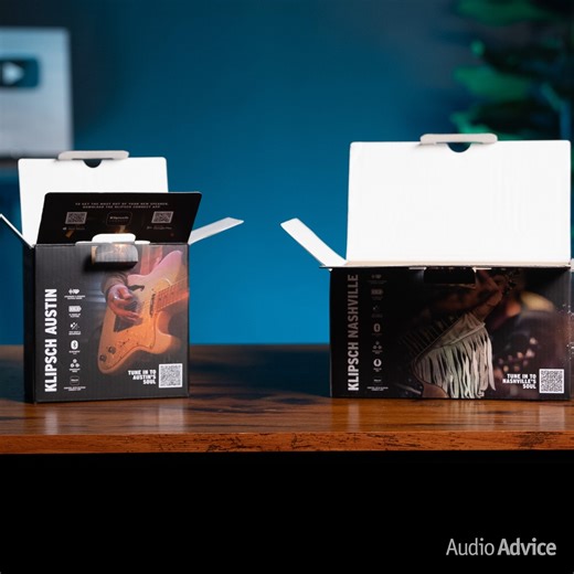 Legendary American Klipsch sound in a portable, waterproof package - both under $150! Shop the NEW Austin & Nashville bluetooth speakers: https://audioadvice.io/city-series | Audio Advice