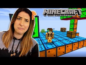 MINECRAFT SKYBLOCKS BUT IT'S CHANCE CUBES with Aphmau