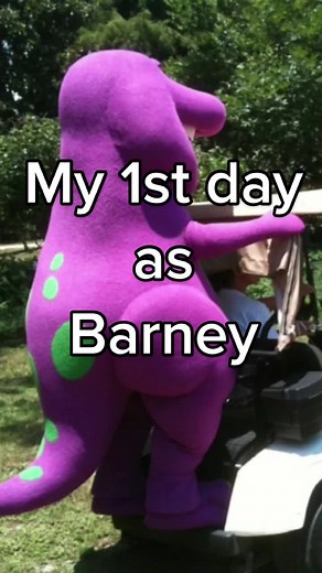 Barney the Dinosaur Japanese Voice Actor | Funny Anime Video