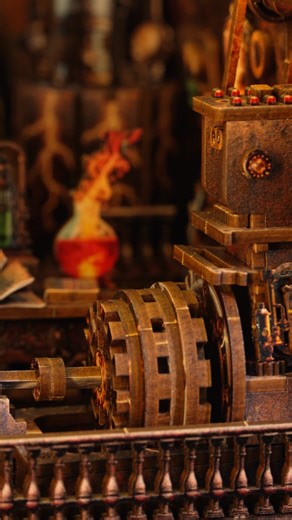 Step into the lab where imagination runs wild. ⚗️✨ The Mad Scientist's Lab DIY Wooden Book Nook Kit transforms simple wooden pieces into a mysterious workshop filled with glowing vials, scattered notes, and curious inventions. It’s the perfect escape for anyone who loves creativity, puzzles, and a touch of madness. ⚡ Bring your mini laboratory to life today. Fifijoy.com/lab #Fifijoy #MadScientistLab #DIYKit #BookNookArt #MiniatureCreators #SteampunkCrafts | Fifijoy | Facebook