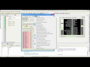 How to use MikroCpro and PIC Simulator for Embedded C language programming for PIC