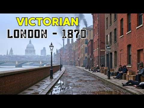 What Was Street Life in Victorian London Really Like in the 1870s? AI Reconstruction