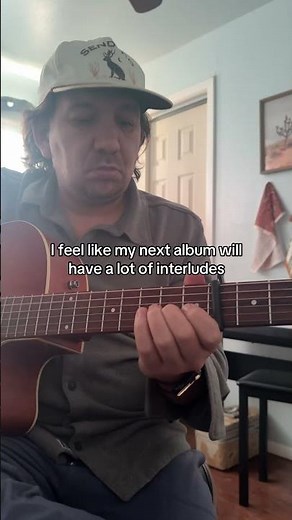 Open G tuning capo on the 4th fret #acousticguitar
