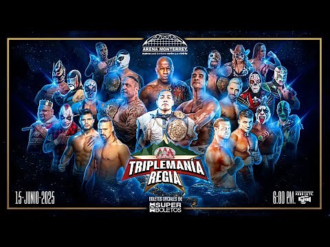 TRIPLEMANIA REGIA 2025 | Lucha Libre AAA | Monterrey