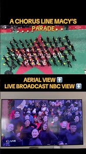 A Chorus Line performance at the 2025 Macy’s Thanksgiving Day Parade! #achorusline #macysparade