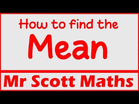 How to Find the Mean | GCSE Maths