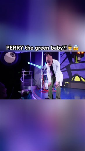 Dr. Doofenshmirtz meets PERRY THE GREEN BABY?! 🕵️‍♂️🎩 #shorts