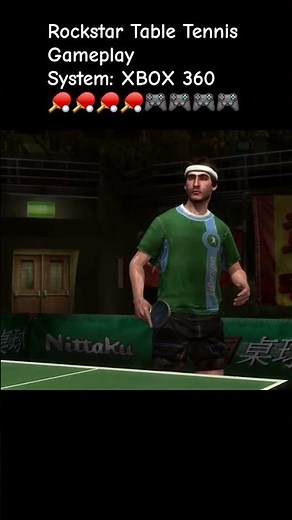 ROCKSTAR TABLE TENNIS GAMEPLAY #rockstartabletennis #gameplayshorts #midwestsworld #retrogaming