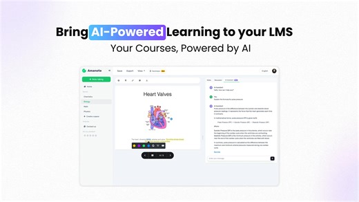 GenAI Amanote LMS Product Demo