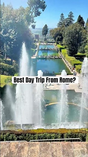 A perfect day trip from Rome 🇮🇹 |Tivoli, Italy