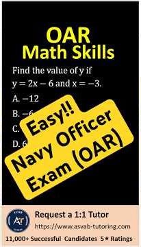 OAR Math Skills Practice Question | Solving Linear Equations for Aviation Test Preparation