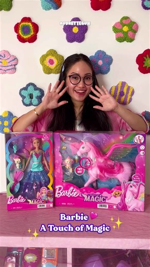 Barbie A Touch of Magic Unboxing with Fairytale Pets