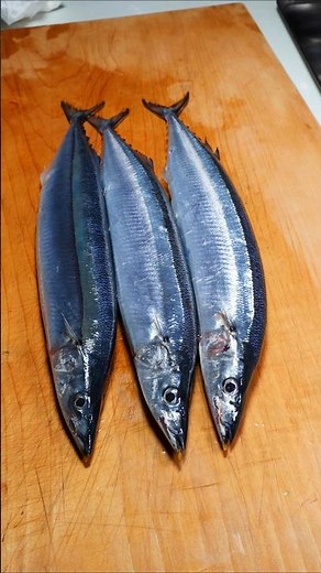 究極の骨無し秋刀魚の塩焼きを作ったら美味すぎた #秋刀魚 #レシピ #魚料理