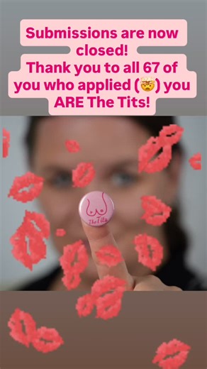 The Tits on Instagram: "Thank you to all 67 of you who applied to be a part of the next comedy and networking event with The Tits 💞 I, unfortunately, had to whittle it down to 8…failed …and now have my 11 incredible acts 🙈but it was GENUINELY so tough! Glorious to see how many talented Midlands gals we have here. Please please keep an eye out for future events and keep submitting. Tickets are still available (link in bio) and I’ll be announcing my glorious line-up this week along with what ind
