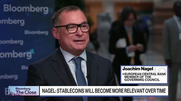 WATCH: Joachim Nagel, Deutsche Bundesbank president and ECB Governing Council member, says he sees no reason to change rates unless incoming data signal a shift in the outlook. Speaking with Lisa Abramowicz on “Bloomberg The Close,” Nagel also comments on AI and cryptocurrencies.