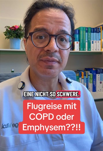 Fliegen mit COPD oder Emphysem: Wichtige Tipps