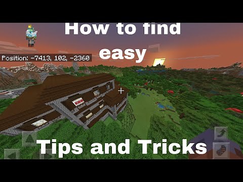 How to find Mansions, Pillager Outposts and more! In Minecraft, Tips and Tricks.
