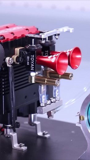 13K views · 203 reactions | Part 6 l This Tiny Engine Screams to 16,000 RPM #engine #project | Machik | Facebook