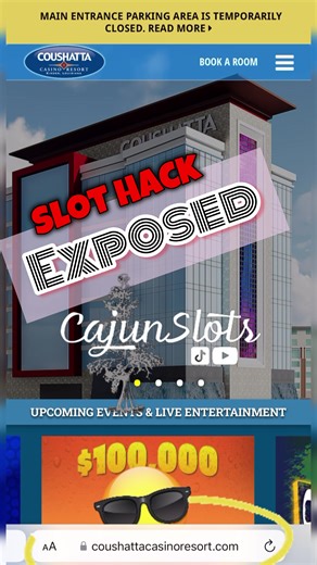 Yall I just found the best #slotHack ever! This hack only works at #CoushattaCasino and it really can keep you playing longer! Make sure to share it with all your friends so they know! #slots #casino