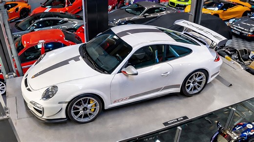 What's inside this hidden supercar bunker