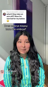 Does an embryo biopsy harm the embryo/baby?  讀 溺 No! Numerous...