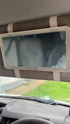 USB Chargeable Illuminated Mirror for Vans