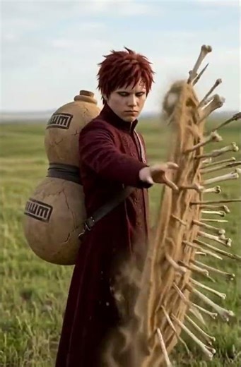 How Gaara Became the Strongest Sand Ninja 🌪️ #naruto #gaara #shorts