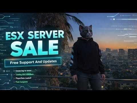 New ESX Fivem Roleplay Server For 2026 | Complete Rebuild For Sale