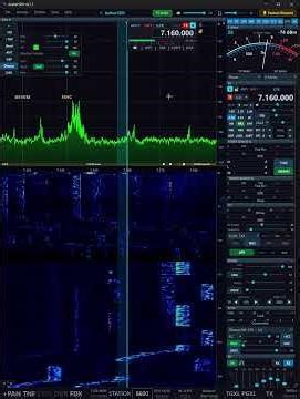 Testing AetherSDR 0.7.7 using Windows 11 and my Flex 8600.
